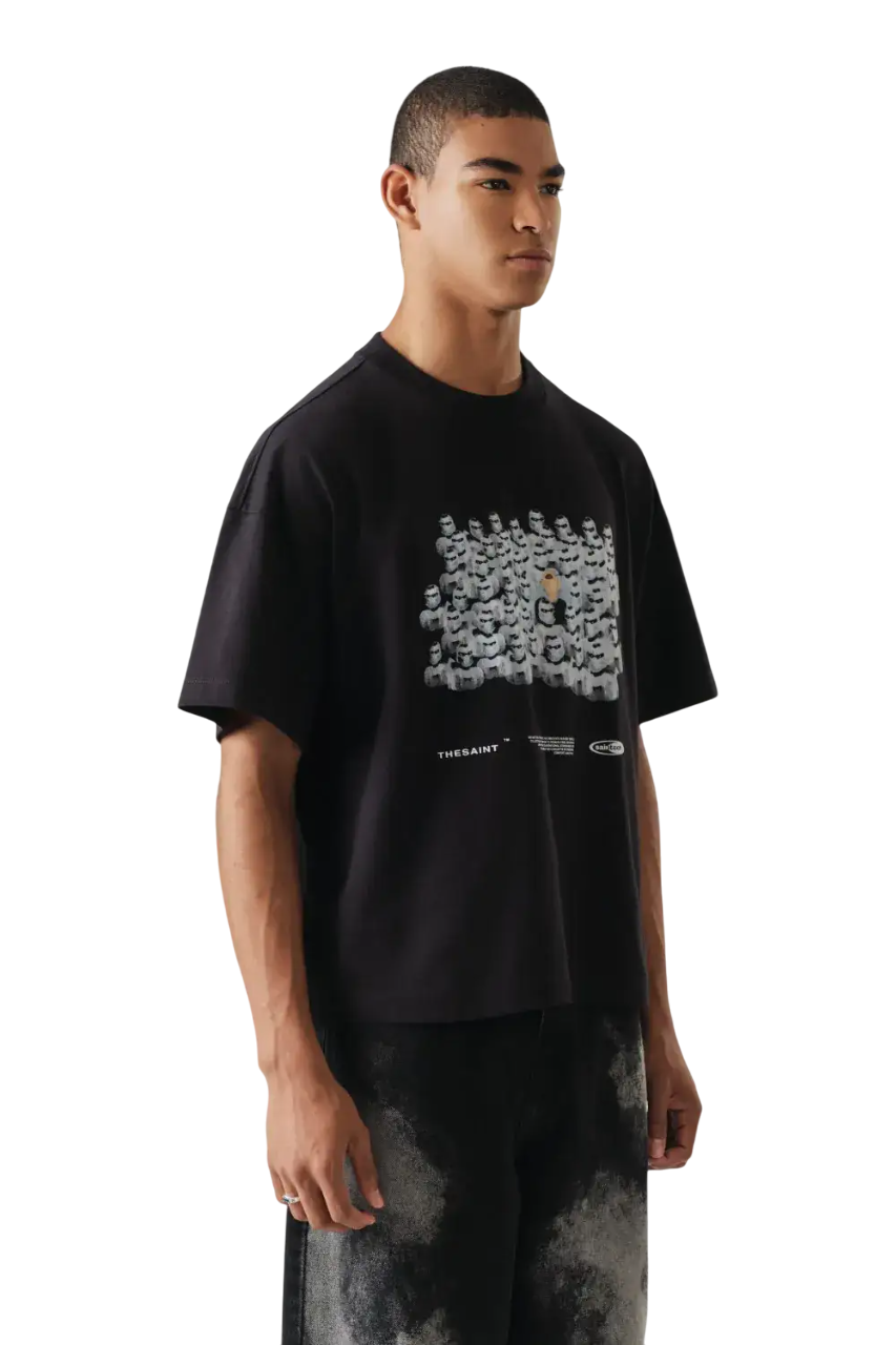 CAMISETA THESAINT MAFIA " BOXY ROBOT x HUMAN "