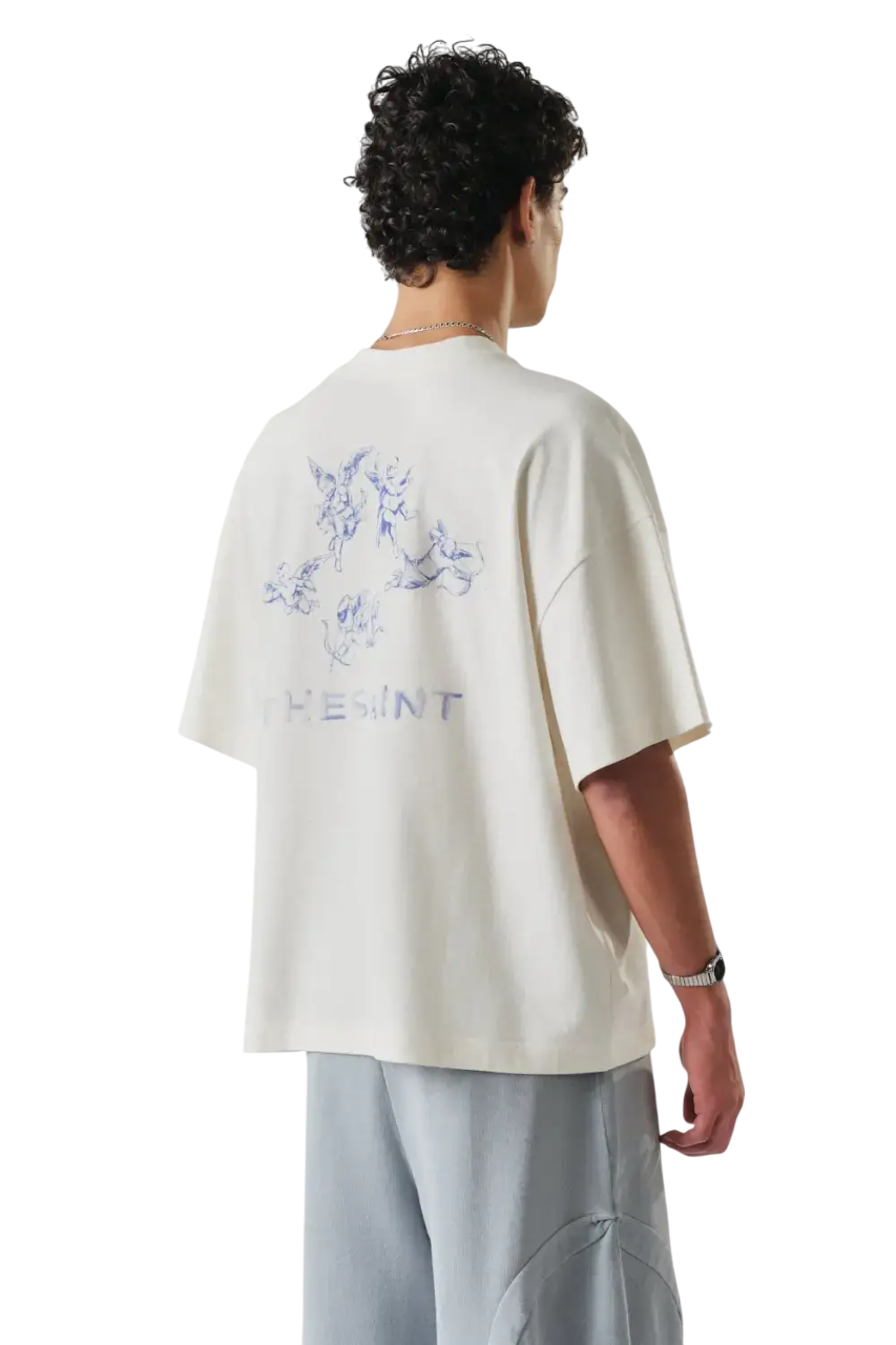 CAMISETA THESAINT MAFIA " WIDE BOXY ROBOT ANGELS "