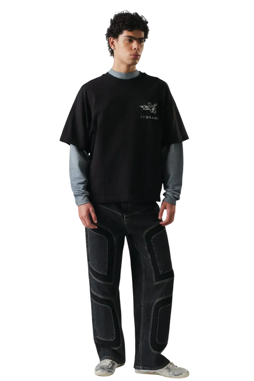 CAMISETA THESAINT MAFIA " WIDE BOXY ROBOT ANGELS "