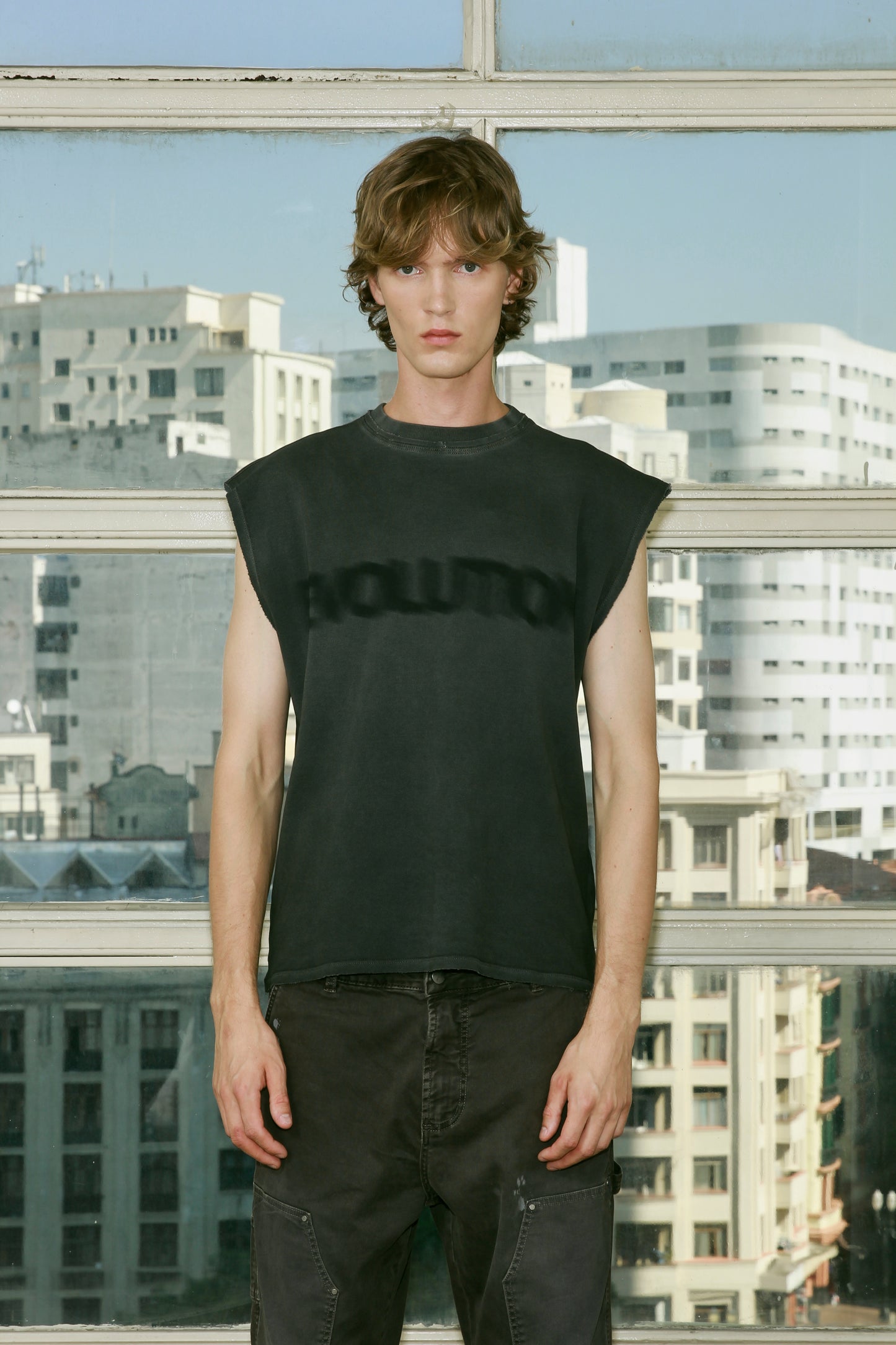 CAMISETA APHASE " EVOLUTION TANK TOP - STONED GRAY "
