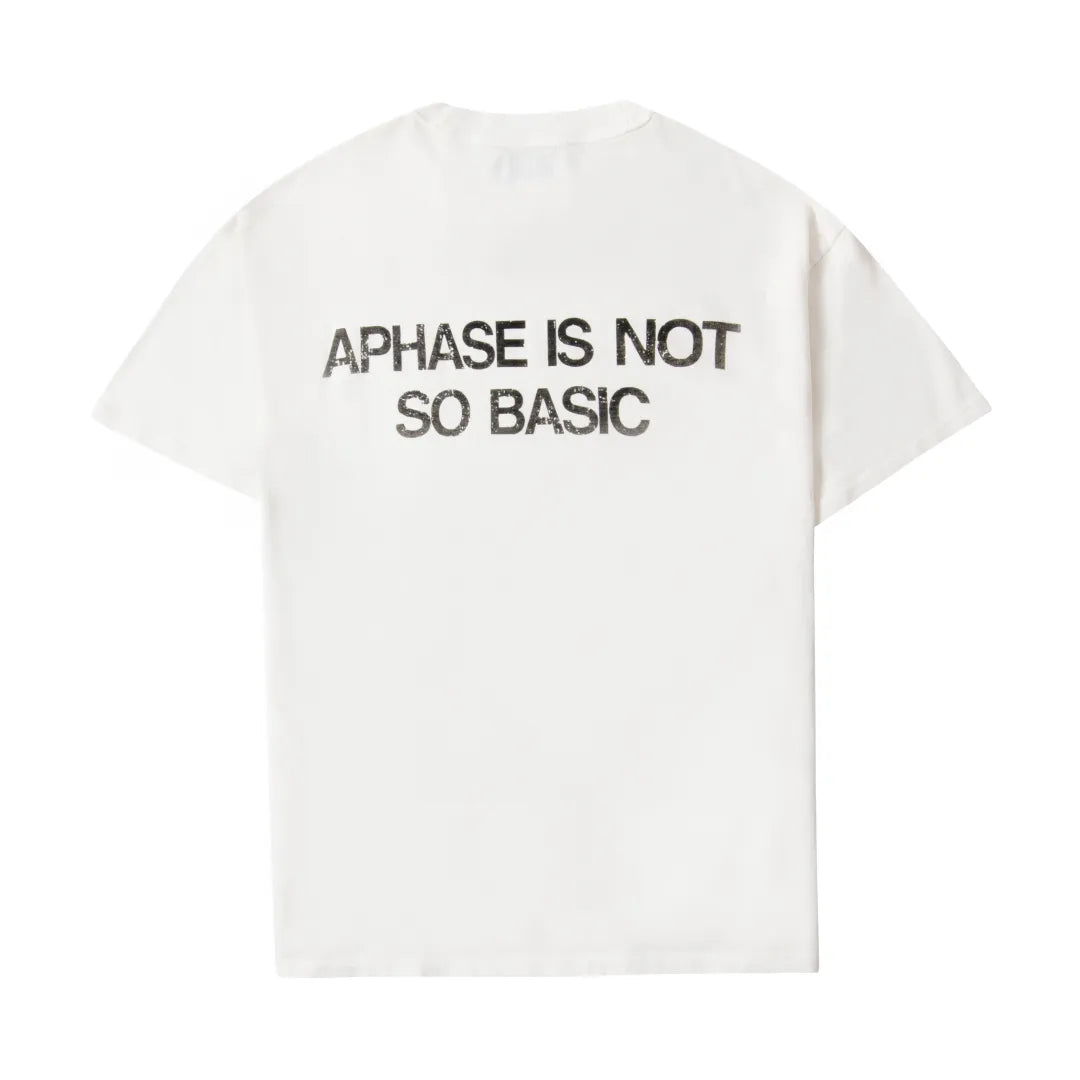 CAMISETA APHASE " NOT SO BASIC T-SHIRT - USED BLACK " (Cópia)