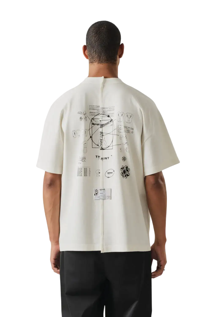 CAMISETA THESAINT MAFIA " OVERSIZED VITRUVIAN ROBOT "