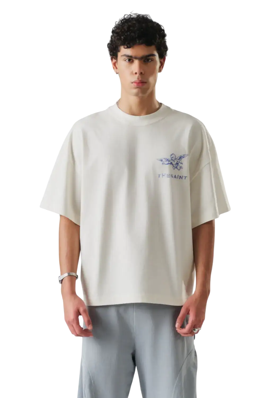 CAMISETA THESAINT MAFIA " WIDE BOXY ROBOT ANGELS "
