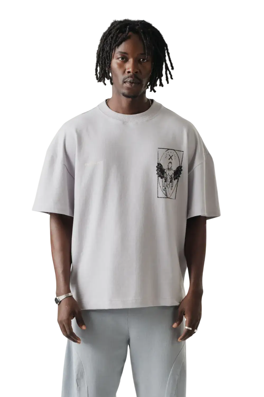 CAMISETA THESAINT MAFIA " T-SHIRT BOXY ANGEL ROBOT "
