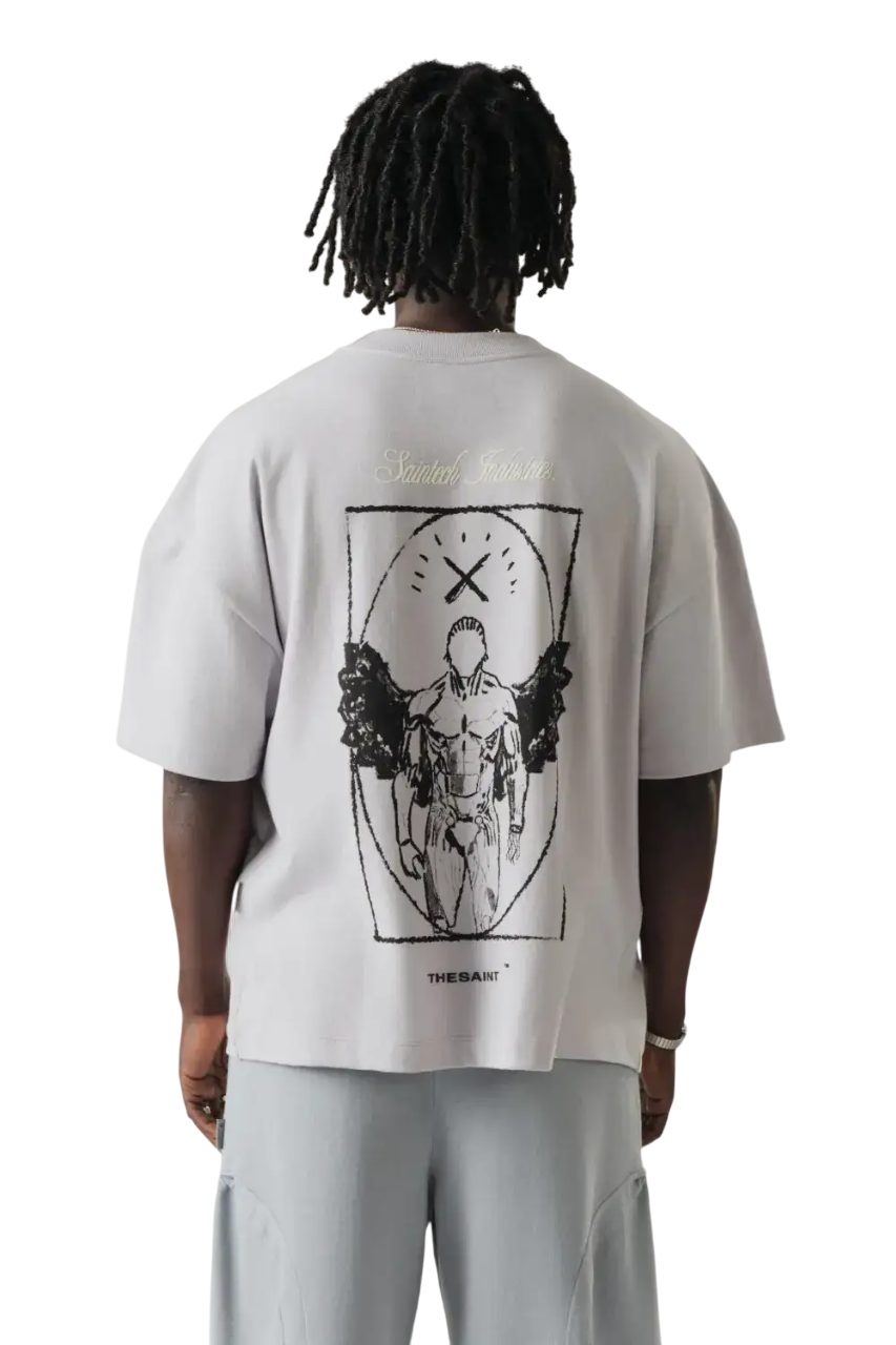 CAMISETA THESAINT MAFIA " T-SHIRT BOXY ANGEL ROBOT "