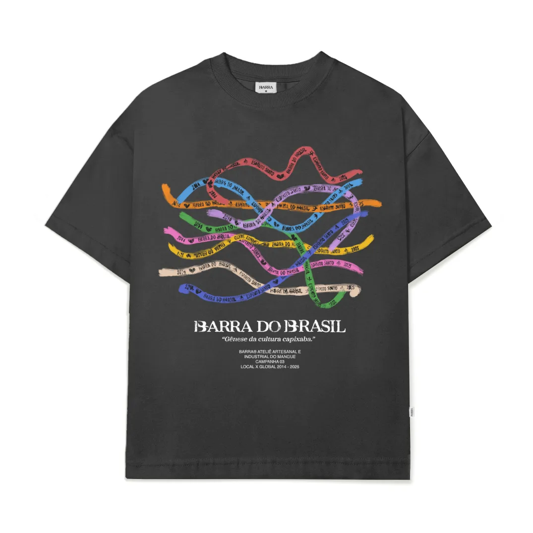 CAMISETA BARRA CREW " FÉ SOUVENIR "