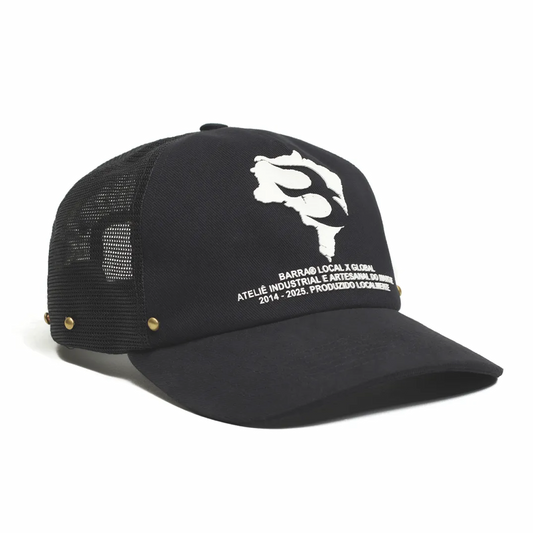 BONÉ TRUCKER BARRA CREW " BRASIL ESTÊNCIL "