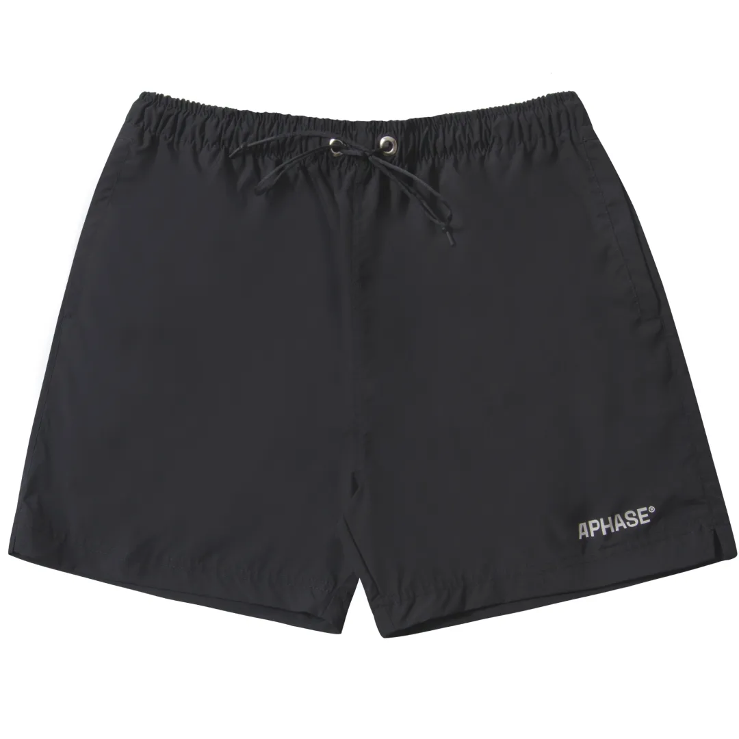 SHORTS APHASE " MINIMAL TRACK SHORTS - BLACK "