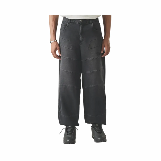 CALÇA THESAINT MAFIA " DENIM PANTS OVERSIZED JOGGER STRIPE "