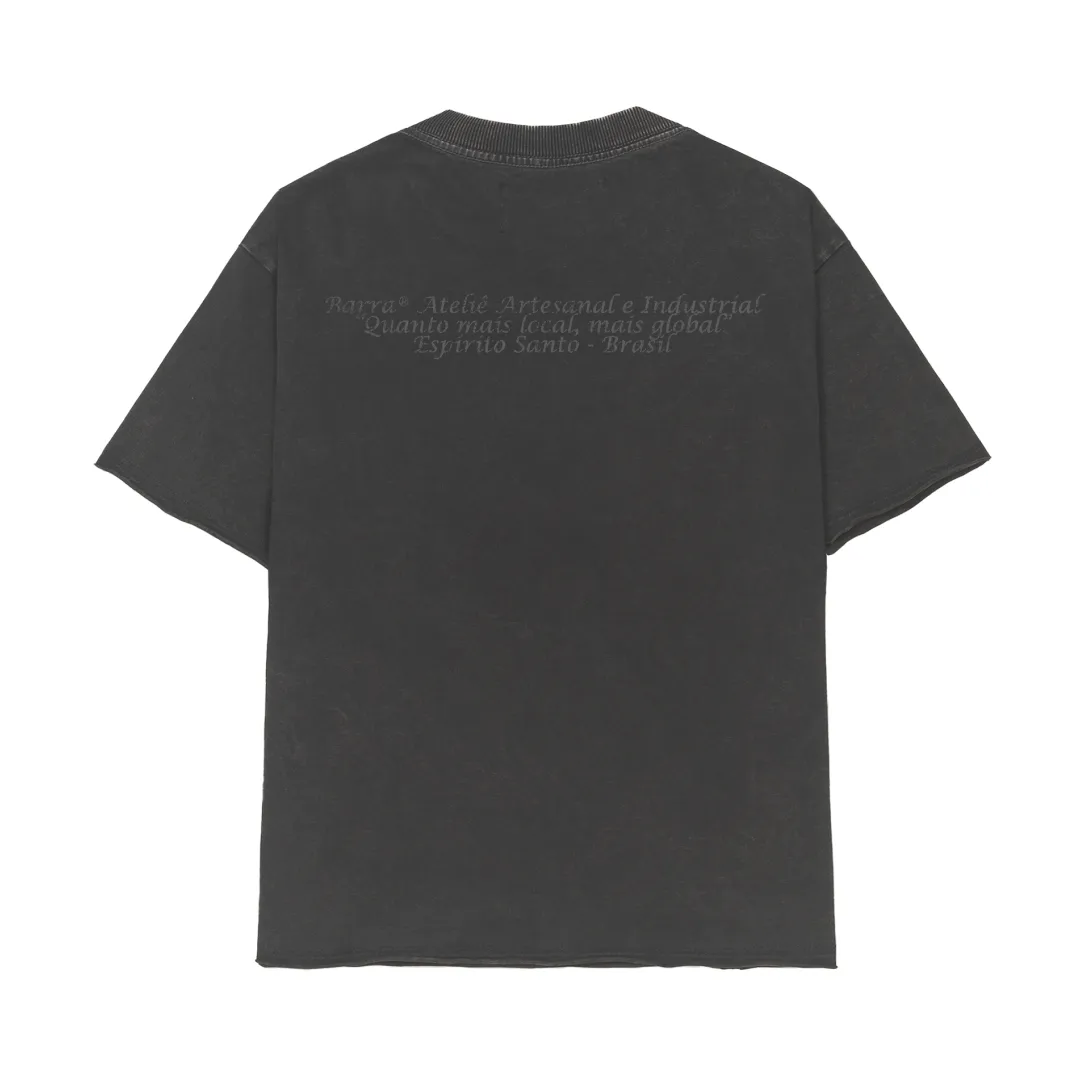 CAMISETA BARRA CREW " B REFLEXO "