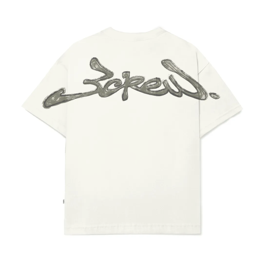 CAMISETA BARRA CREW " ASSINATURA LOGO HANDMADE "