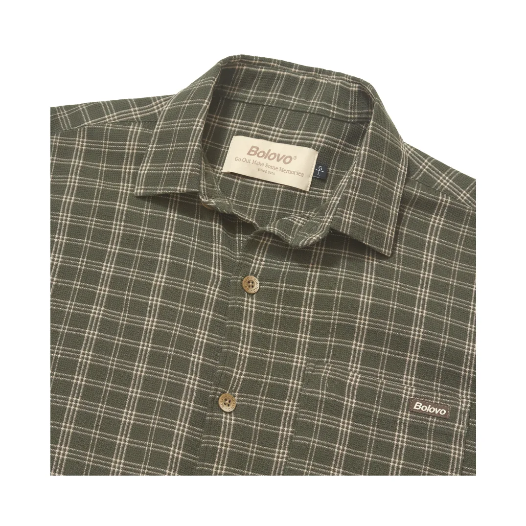 CAMISA BOLOVO " OVERSHIRT CHECKER MASTERS "
