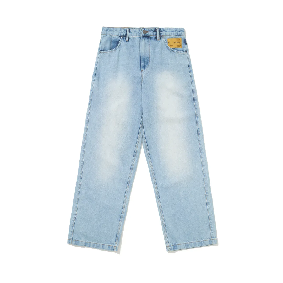 CALÇA BARRA CREW " JEANS CLÁSSICA AZUL "